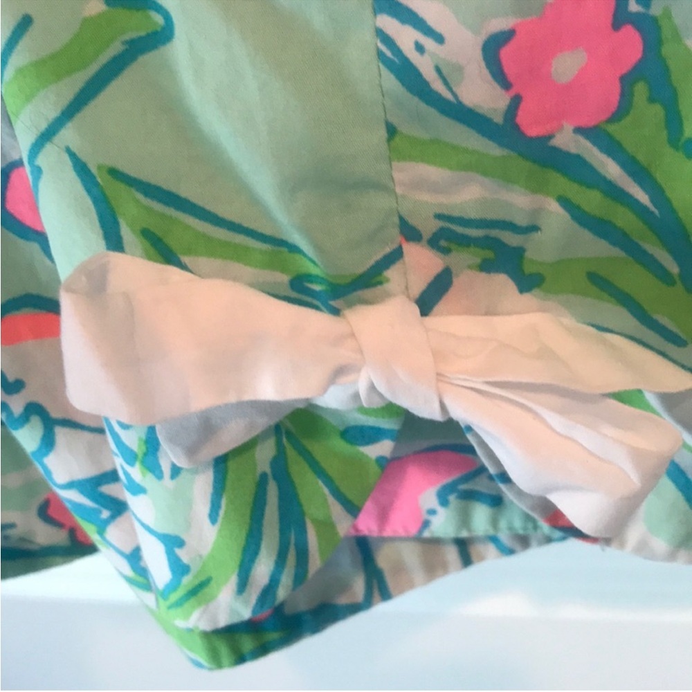 RARE- EUC Lilly Pulitzer Delia Shift Mini Dress in Splish Splash Sand Blu, 8 - Picture 5 of 11
